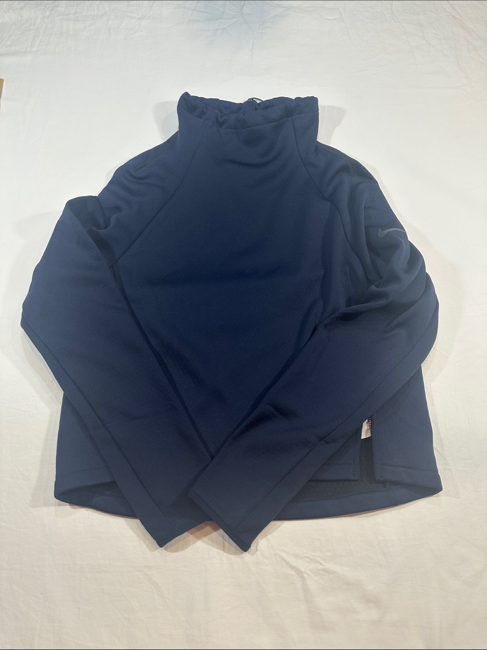 Nike navy women’s Dri-FIT Fleece-Lined Hoodie